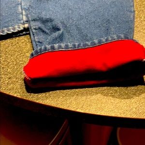 LLBean FLANNEL lined jeans